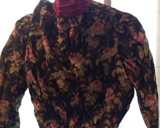 Heavy Silk Victorian Blouse $35