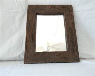 Wooden Barn Wood Like Mirror