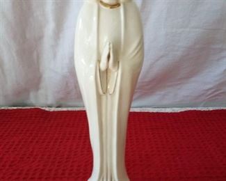 Porcelain Praying Madonna Statue