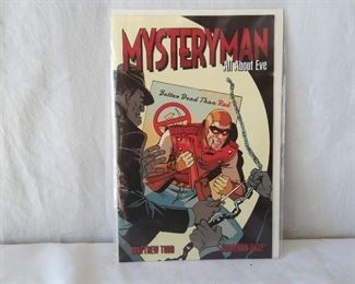 Mystery Man Comic Book- First Edition