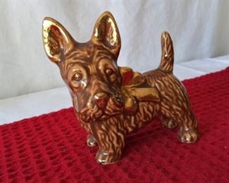 Vintage Ceramic Scotty Dog 