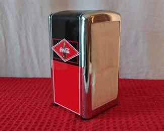 Coca-Cola Metal Napkin Holder