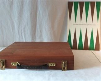 Walnut Backgammon Case