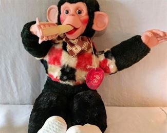 Vintage Enzo Monkey w/ Banana
