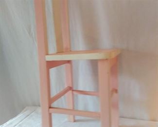 Large Wooden Doll Chair