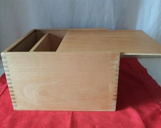 Dove Tailed Box w/ Sliding Lid