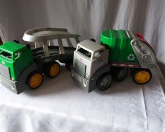 2 Little Tikes Toy Trucks