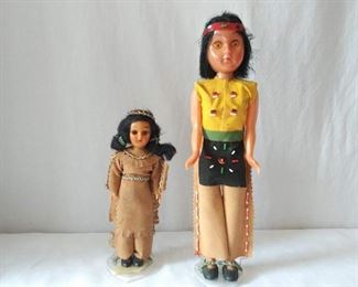 Vintage Native American Dolls- Blue Bonnet American Heritage Doll
