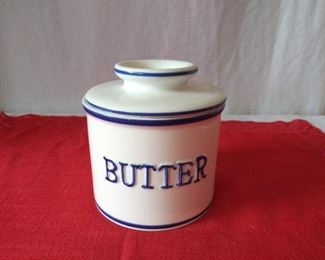 Vintage Two Piece Butter Bell Crock