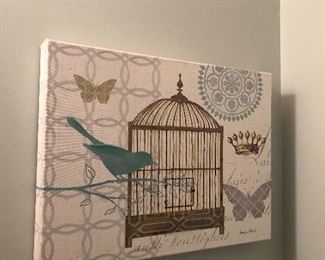 $36 / Bird Canvas (medium sized)