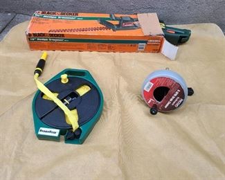 Electric Trimmer, Hose, and Drain Opener