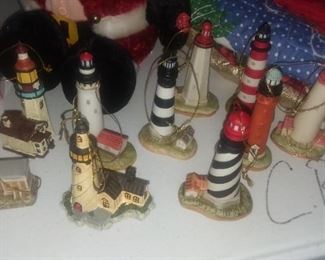 Lighthouse ornaments 