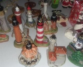 Lighthouse ornaments 