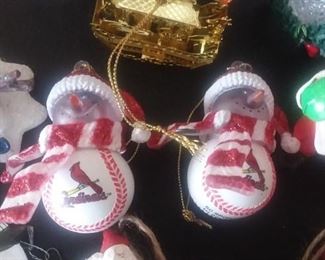 St Louis Cardinals ornaments 