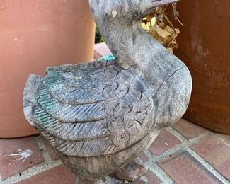 Wooden duck needs repair as-is $10.00