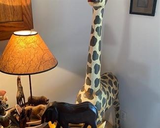 Large Collection of African souvenirs and other world travel souvenirs c.1950-70.  A few antiques too.