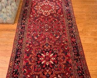 11'2"x3'10" Hand Woven Persian Area Rug, Ahar, Iran.