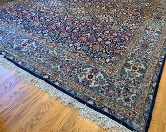 Approx. 13'x9'8" Hand Woven Area Rug