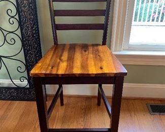 Abaco Solid Acacia Hardwood Counter Height Chairs by Steve Silver Co. 