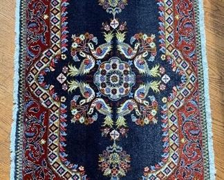 2'x3'5" Hand Woven Persian Area Rug, Kashan, Iran (1 of 2)