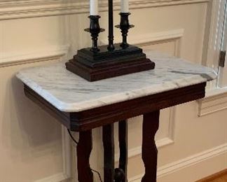 Antique Marble Top Table