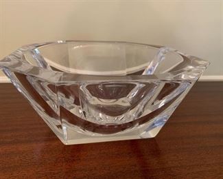 Orrefors Crystal Bowl, signed