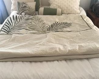 Bed for sale.  Highest quality Sealy mattress, My pillow Mattress Topper and fine bedding, all priced to sell.  please be prepared to move this furniture with your people.  No moving help provided.  Priced to sell