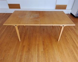$750 - 40" wide x 76" long x 28" high. Table does have 2 12" leaves included in this measurement.