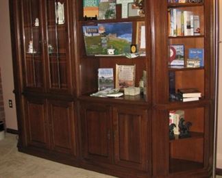 4 piece book shelves/case