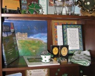 Irish books and other items