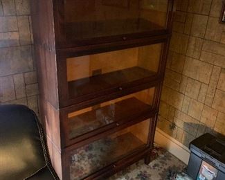 Globe lawyer stack bookcase $500