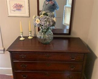 Antique hathaway dresser and mirror $200