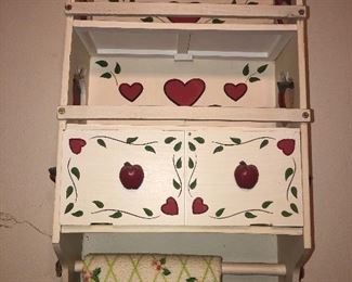 Wood wall piece