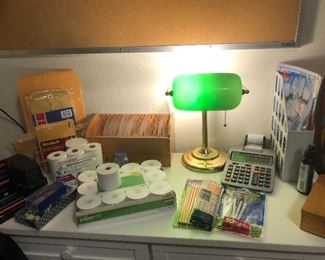 Desk and office supoliesn