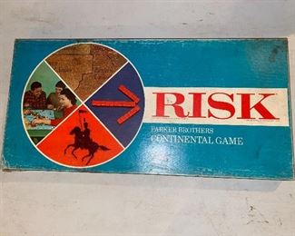 Risk 1968 Game $10.00