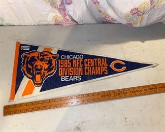 1985 Bears Pennant $6.00