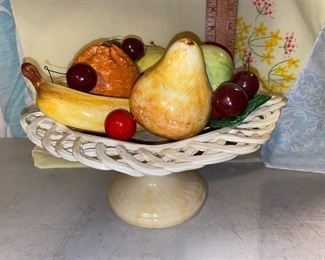 Porcelain Fruit Bowl $15.00