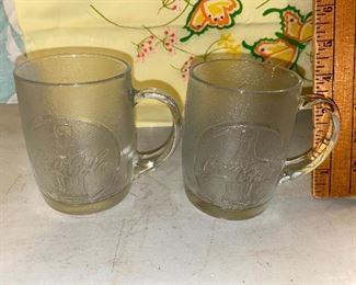 Coke Glasses $6.00