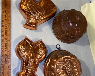 All Copper Molds $16.00