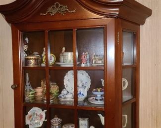 China Cabinet W/ Contents