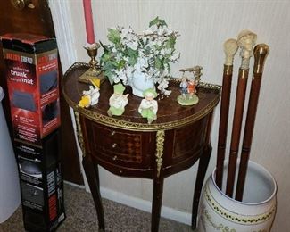 Umbrella Stand & Canes