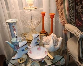 China & Crystal Lamp