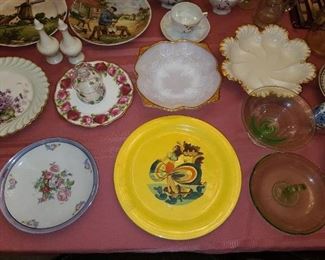 Assorted China, Glassware, and Crystal