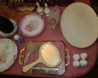 Assorted China, Glassware, and Crystal