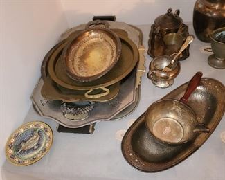 Silver Plated Servingware