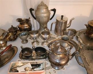 Silver Plated Servingware