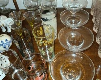 Assorted Glassware