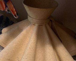 Antique lamp shade