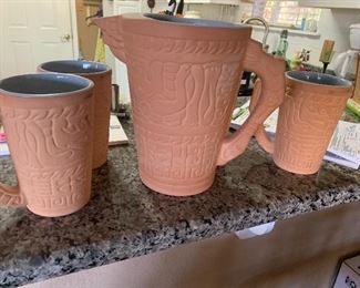 Clay pitcher