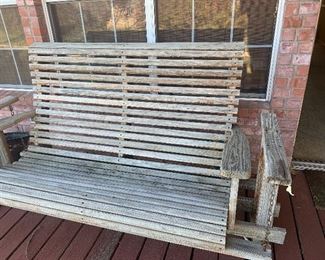 Wooden glider